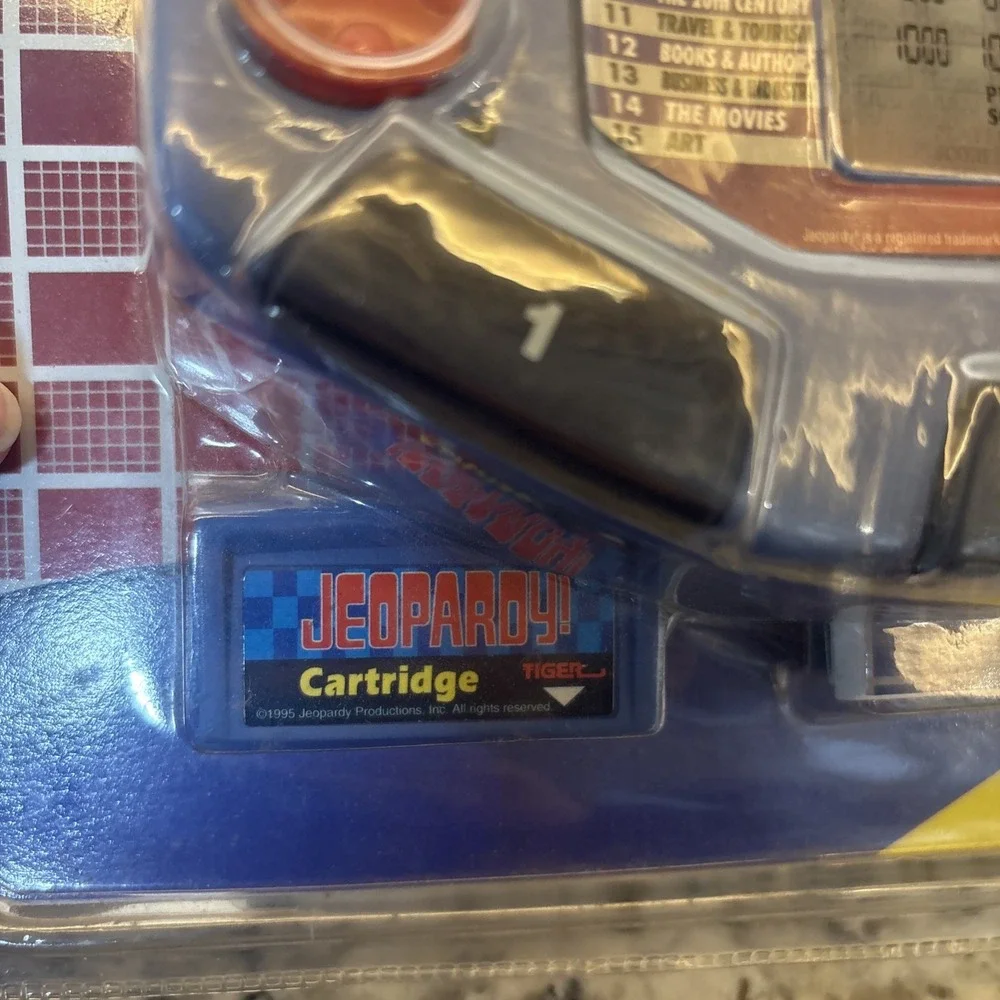 Jeopardy‎ Vintage 1995 Tiger Electronics Handheld Electronic LCD Game New Sealed
